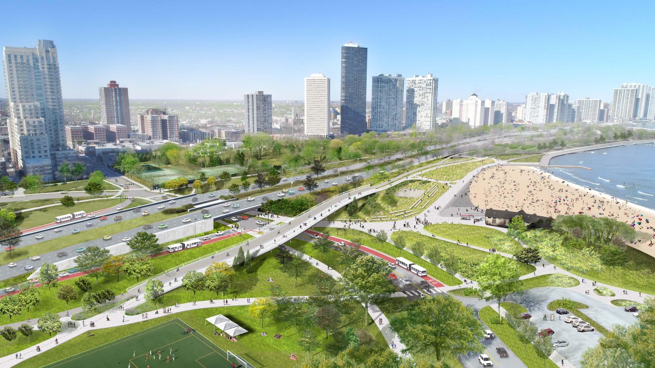 North Lake Shore Drive’s in Line for an Overhaul, and Planners Want